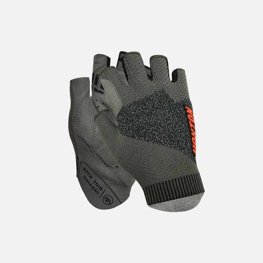 Monton Half Finger Cycling Gloves Kufen Gray