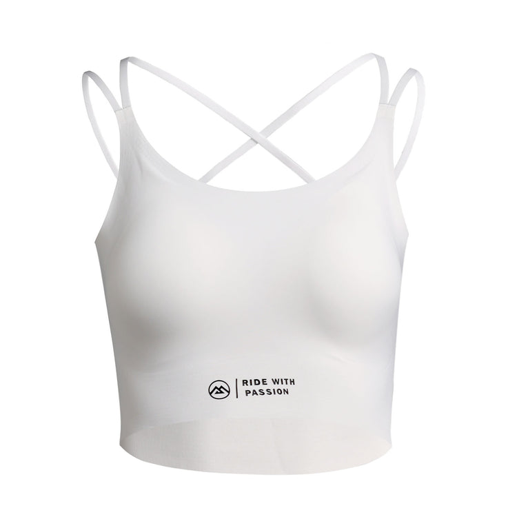 Women's Sports Bra MT White