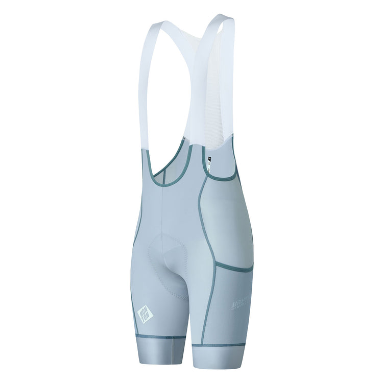 Men's Cycling Bib Shorts ChaseSummer Light Grey