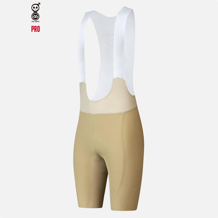 Khaki Cycling Bib Shorts