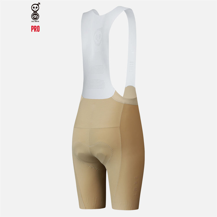 Khaki Bib Shorts