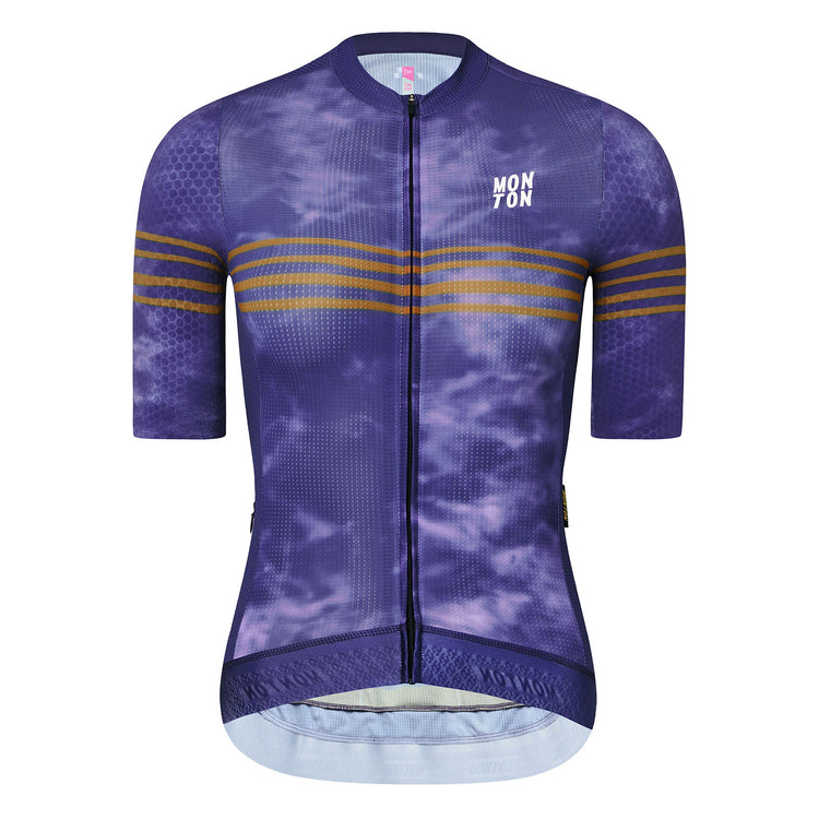 Women's Cycling Jersey Days Aztec Purple