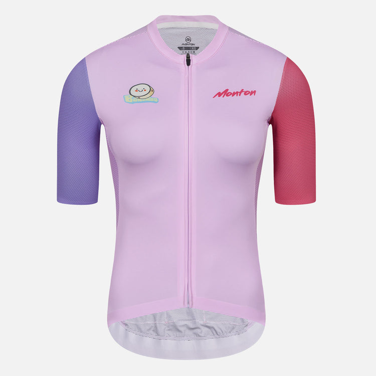 Women's Cycling Jersey Bananaraido Pink