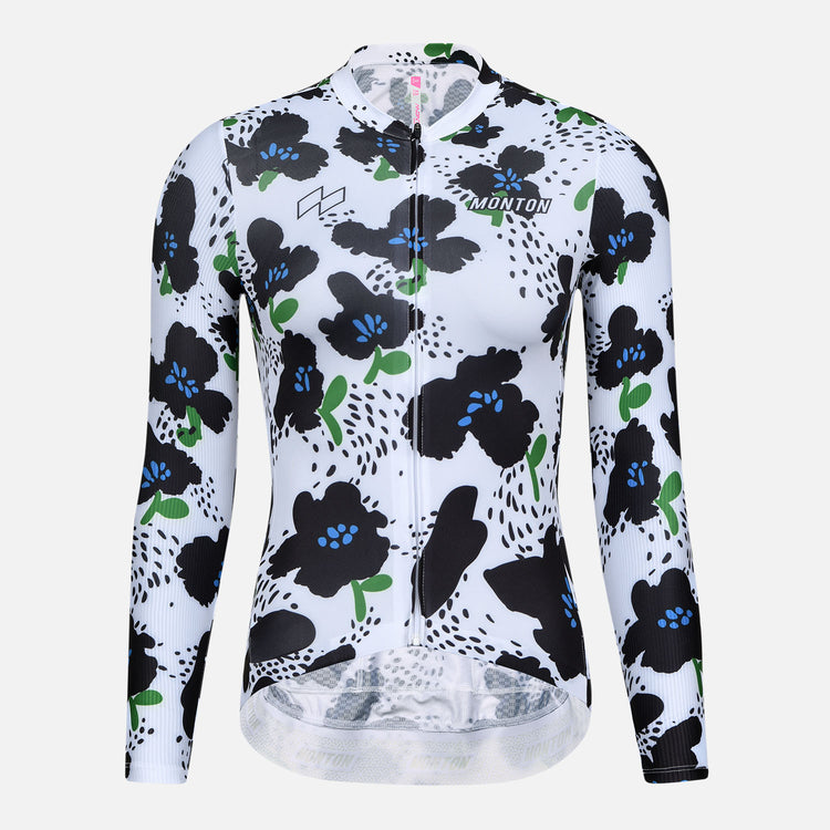 Women's Cycling LS Jersey Colossus Flower