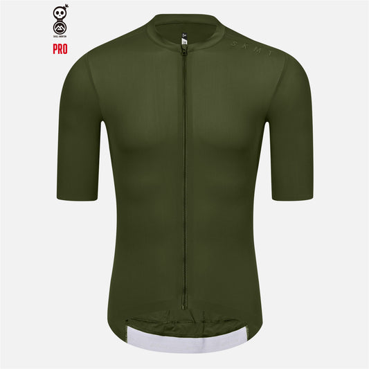 Men's Cycling Jersey Minima Bronze Green