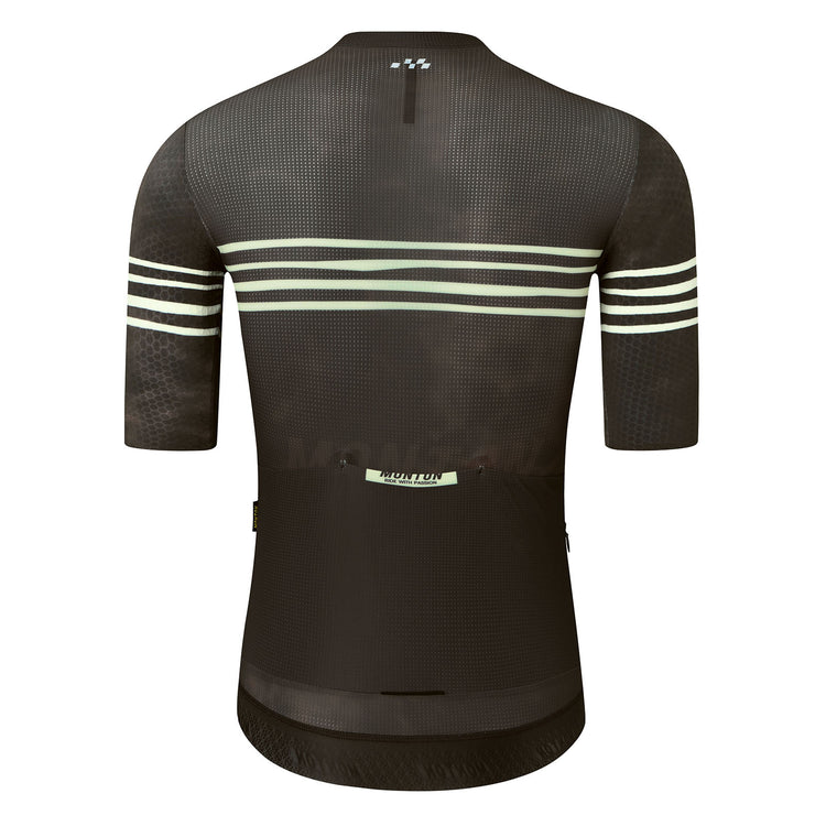 Men's Cycling Jersey Days Charcoal Brown