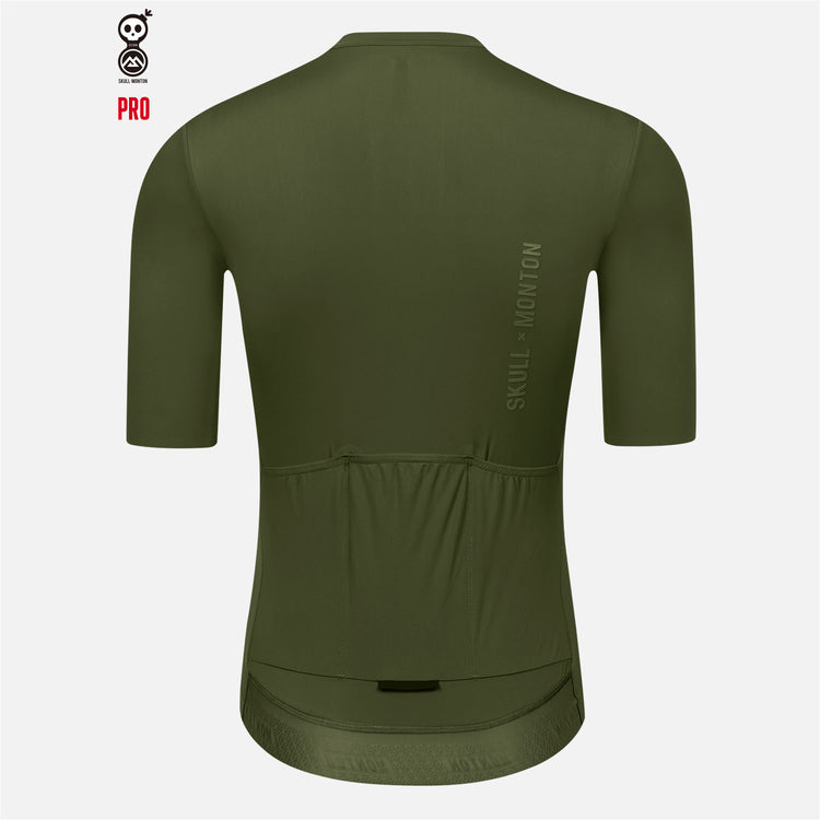 Men's Cycling Jersey Minima Bronze Green