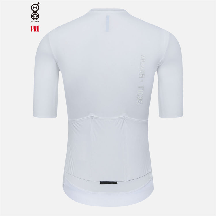 Men's Cycling Jersey Minima White
