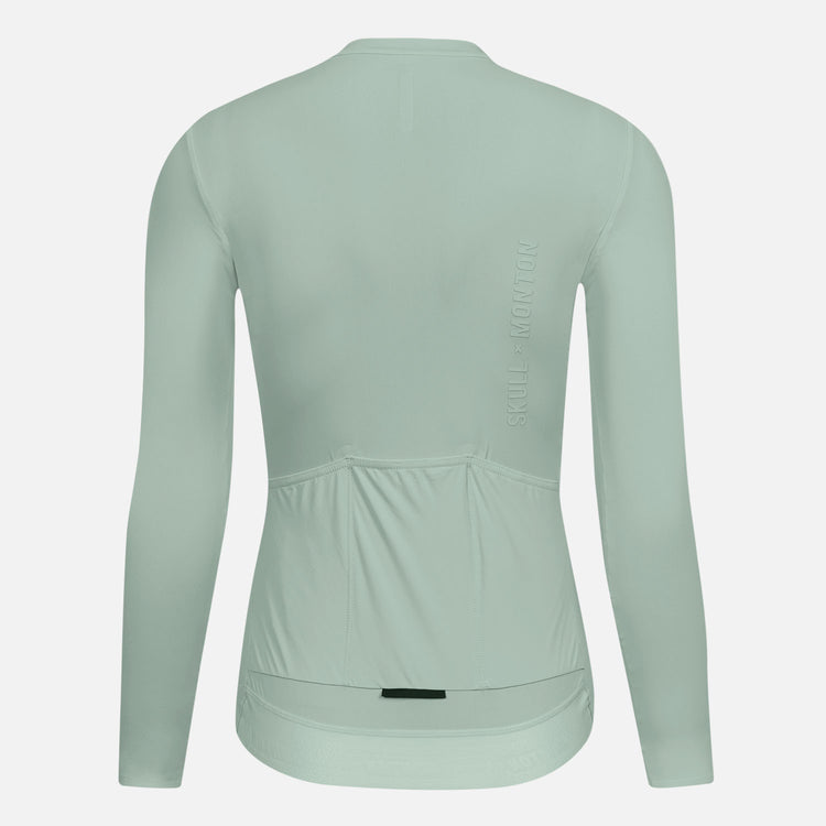Women's Cycling LS Jersey Minima Lime Cream