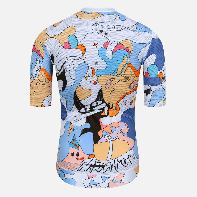 Women's Cycling Jersey Greedy Cat