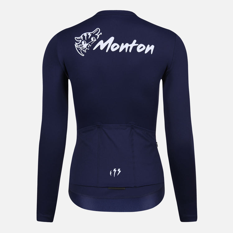 Woen's LS Cycling Jersey Kage Purple