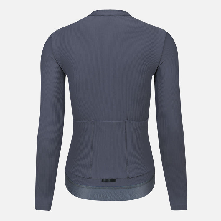 Women's Fleece LS Cycling Jersey RinRui Comet Purple