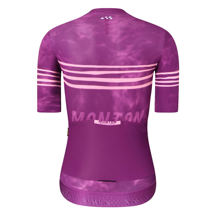 Women's Cycling Jersey Days Lavender Red