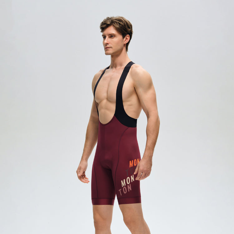 Men's Cycling Bib Shorts Days Indian Red