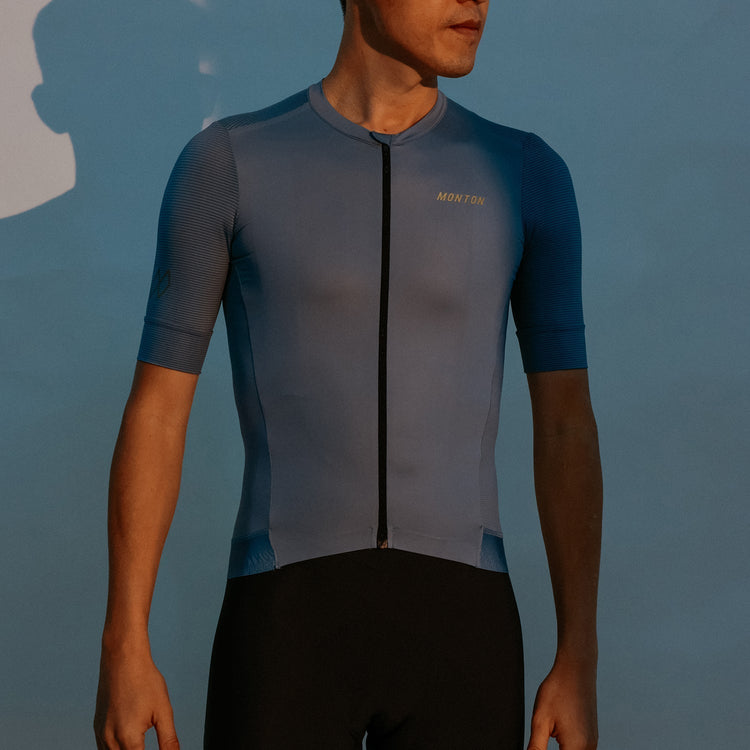 Cycling Jersey Mens 24-Traveler Grey