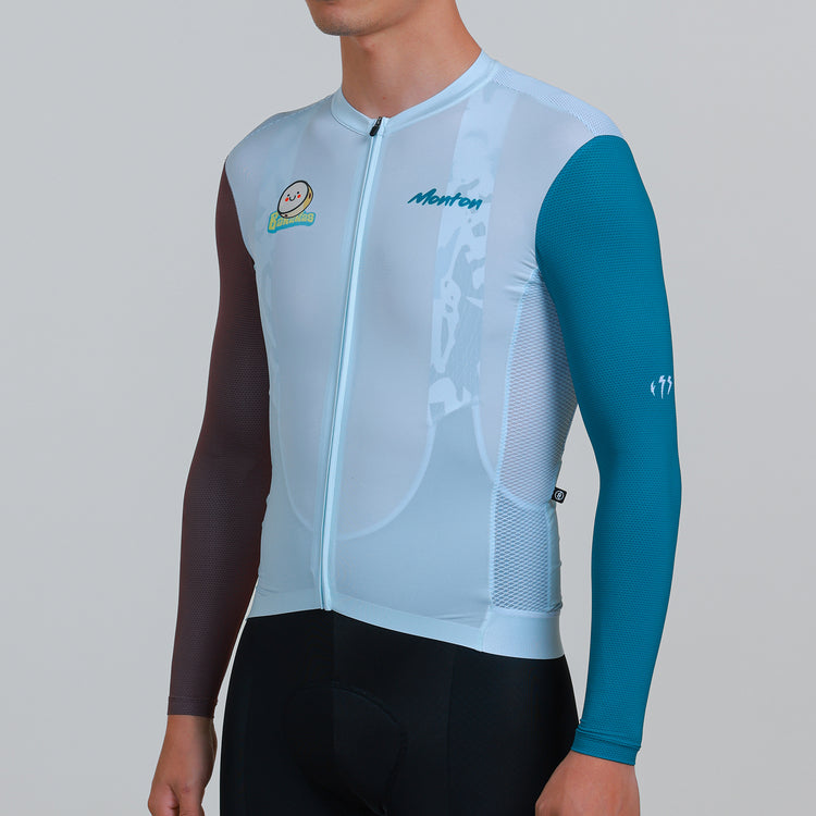 cute long sleeve cycling jersey