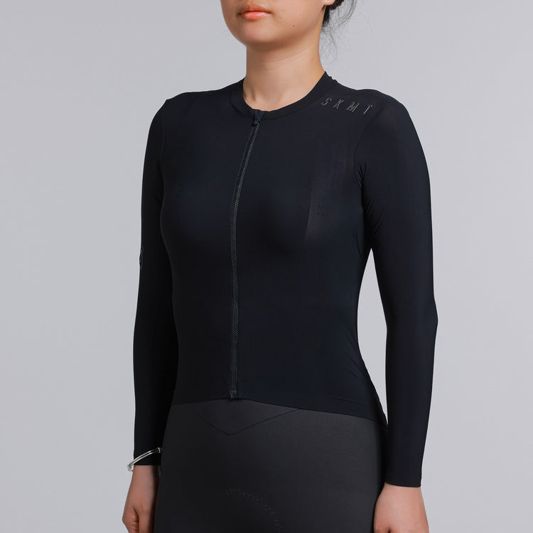 Women's Cycling LS Jersey Minima Black