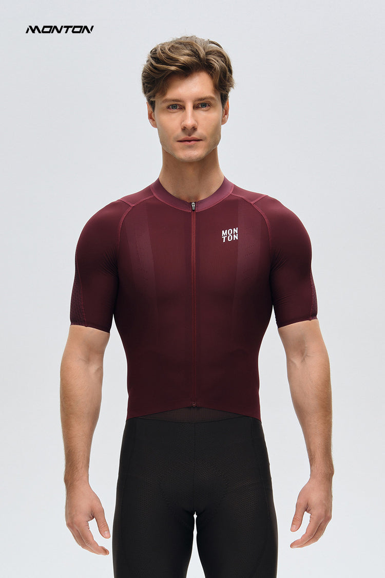 Men's Cycling Jersey 25-Traveler  Fig Plum Purple