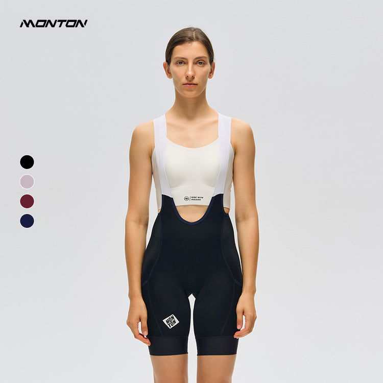 Women's Cycling Bib Shorts ChaseSummer Black