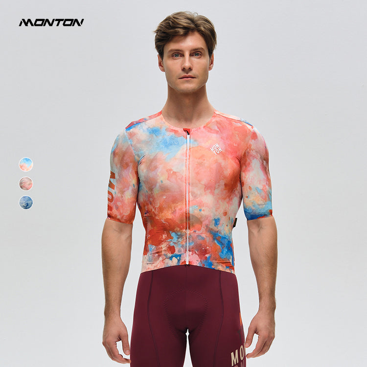 Men's Cycling Jersey Fiery Horizons