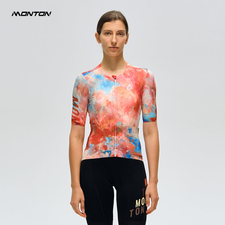 Women's Cycling Jersey Fiery Horizons