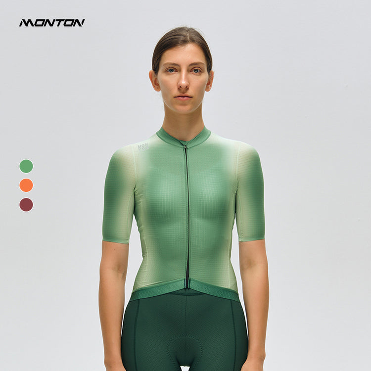 Women's Cycling Jersey Spectrum Spring Green