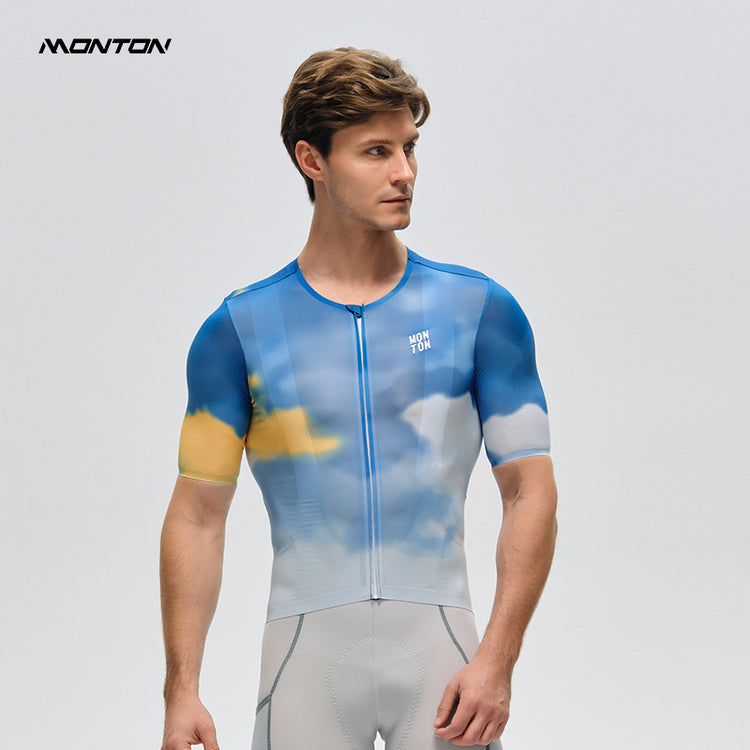 Men's Cycling Jersey Cloud Pulse Blue