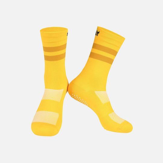 yellow cycling socks