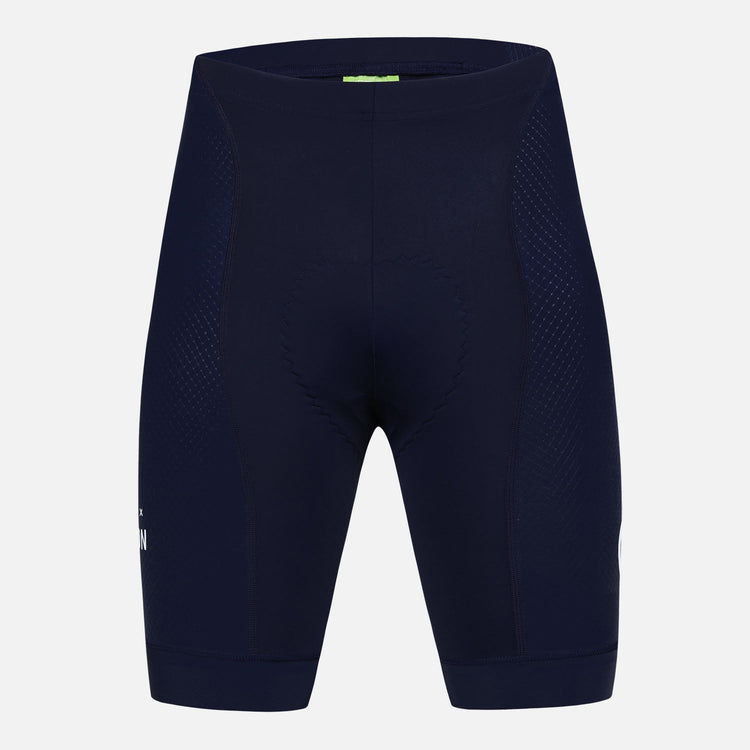 blue cycling shorts