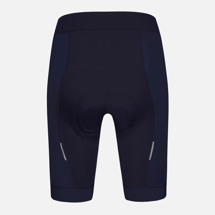 blue cycling shorts