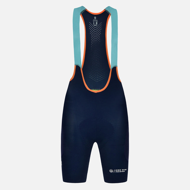 Cycling Bib Shorts Womens Urban+ Traveler Blue