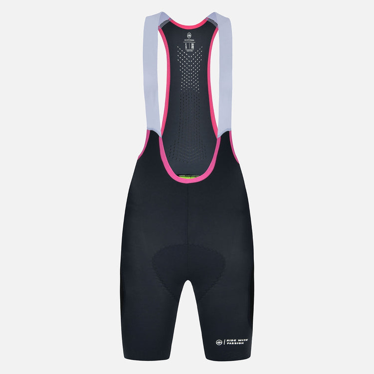 Cycling Bib Shorts Womens Urban+ Traveler Gray