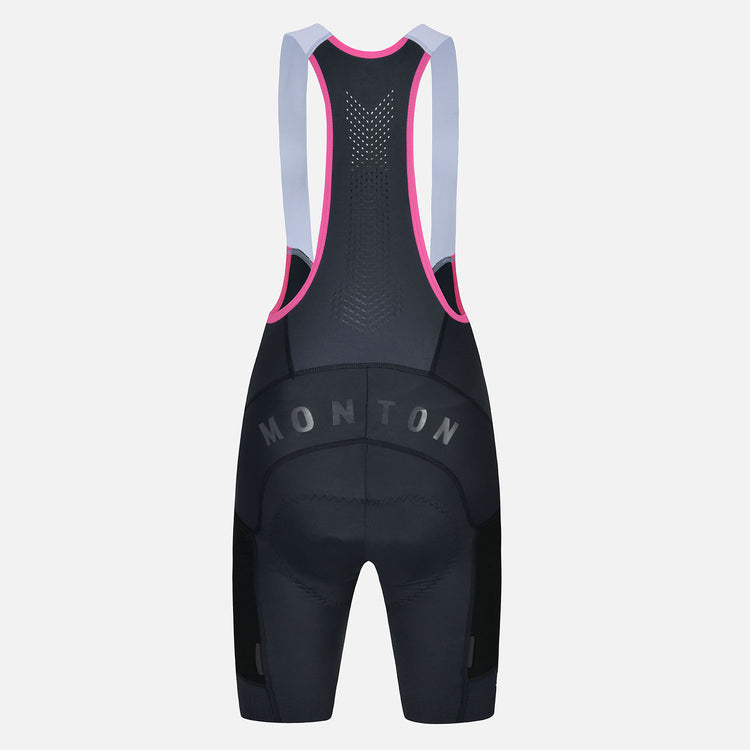 Cycling Bib Shorts Womens Urban+ Traveler Gray