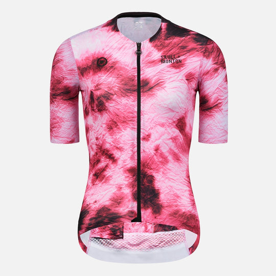 tie dye cycling jersey womens