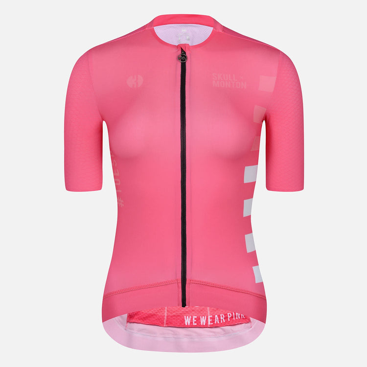Skull Monton Cycling Jersey Womens Monday II Yellow - montoncc