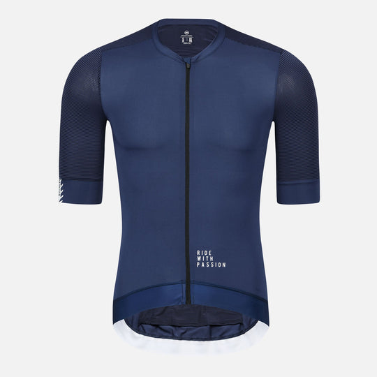 navy blue cycling jersey