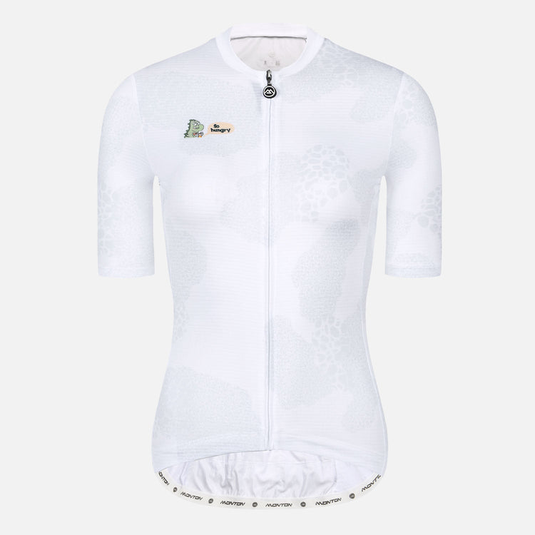 white cycling jersey womens