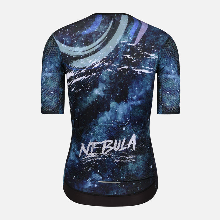 blue bike jersey womens