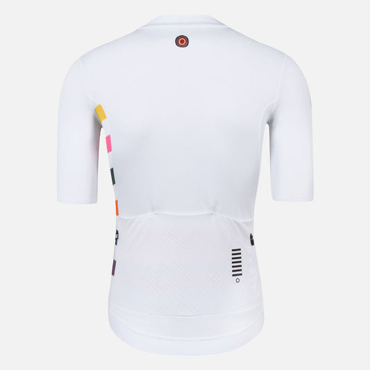 Skull Monton Cycling Jersey Mens Holiday II White