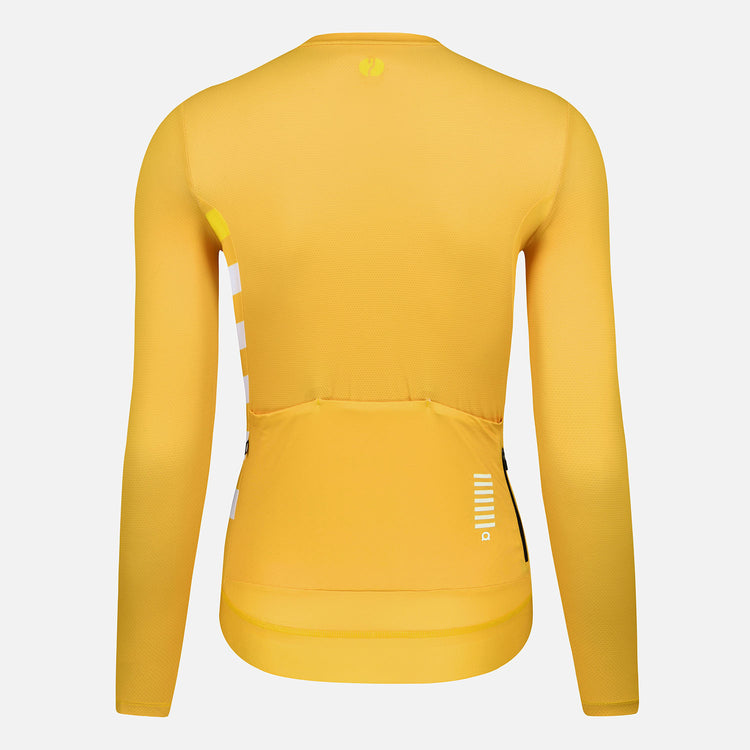 yellow cycling jersey womens