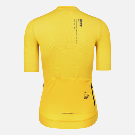 yellow cycling jersey women's