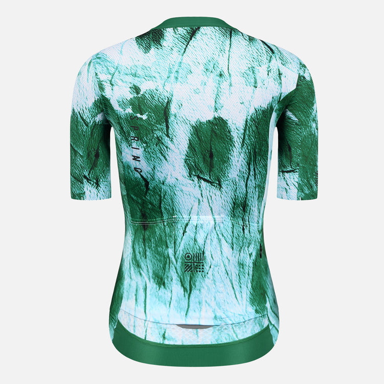 green cycling jersey womens