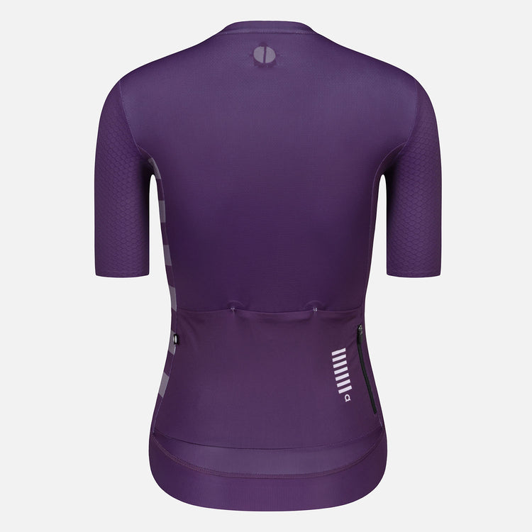 Skull Monton Cycling Jersey Womens Saturday II Purple - montoncc