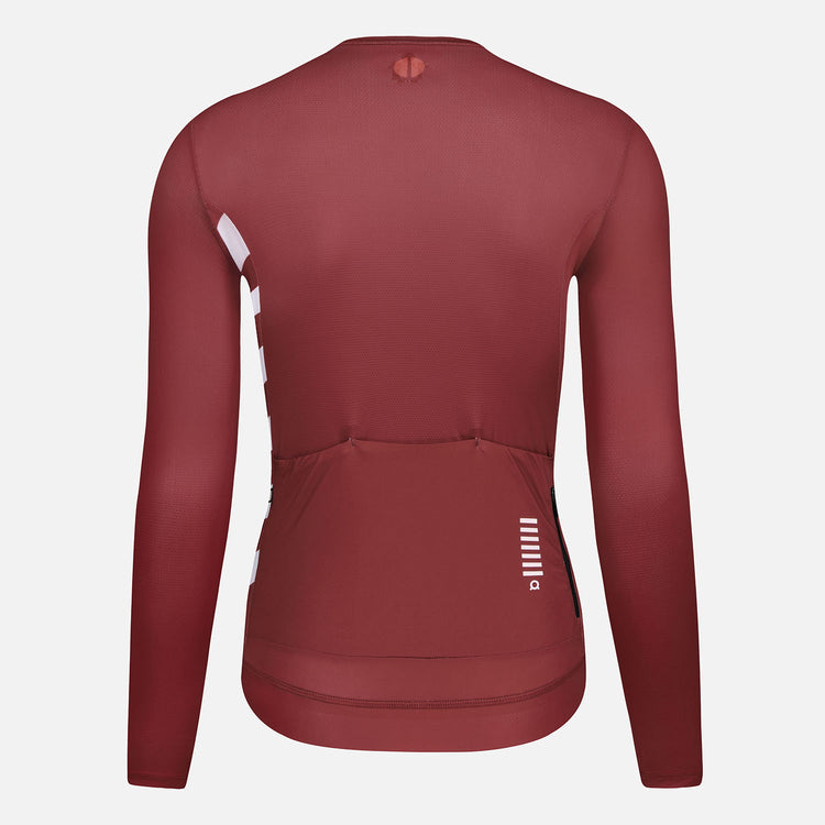 red cycling jersey womens