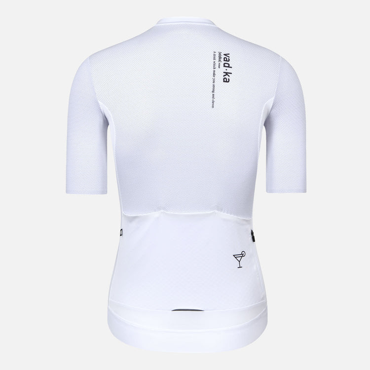 white cycling jersey womens