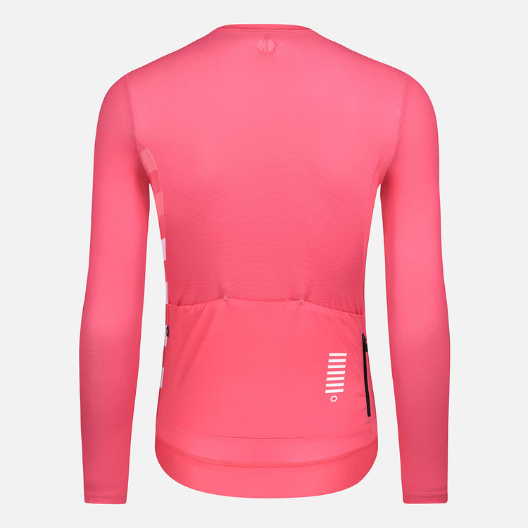 pink cycling jersey