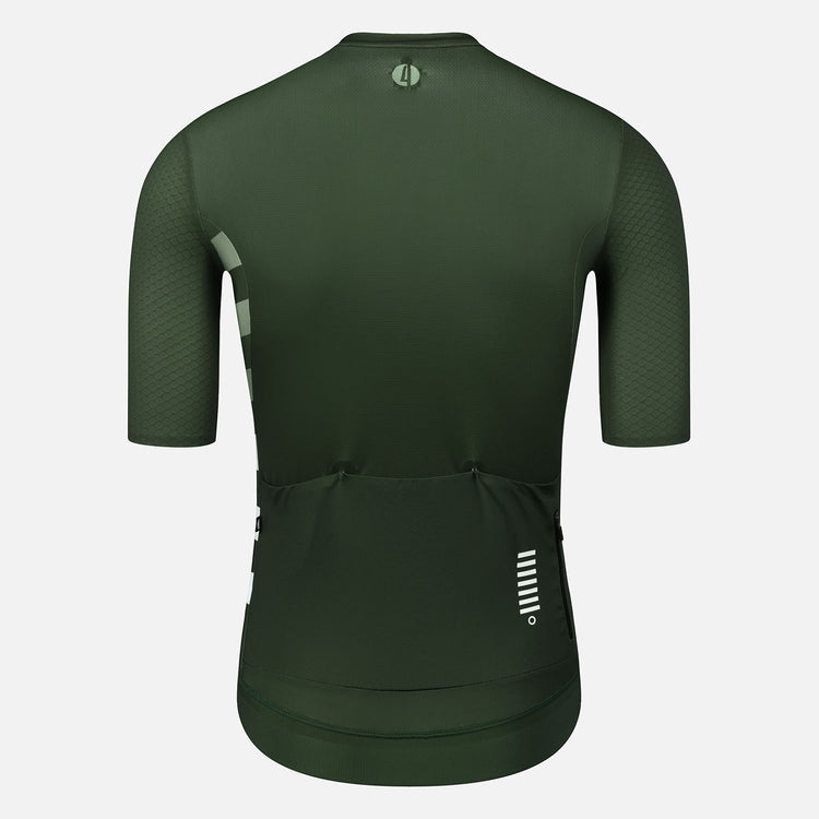 Skull Monton Cycling Jersey Mens Wednesday II Green - montoncc