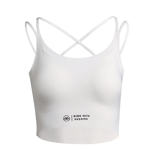 Women's Sports Bra MT White