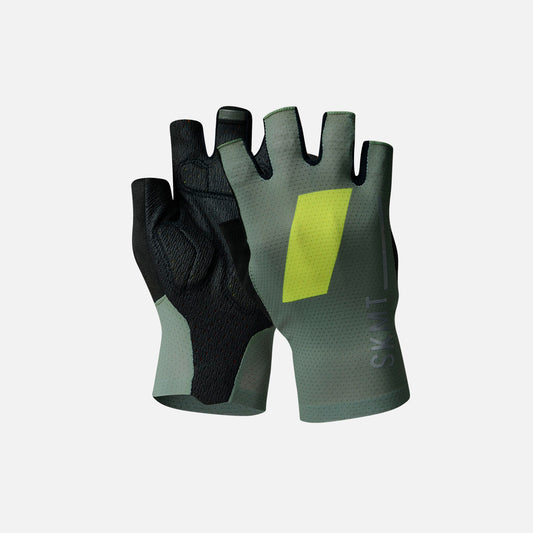 Cycling Half Finger Gloves Number 1 Aloe Vera Green