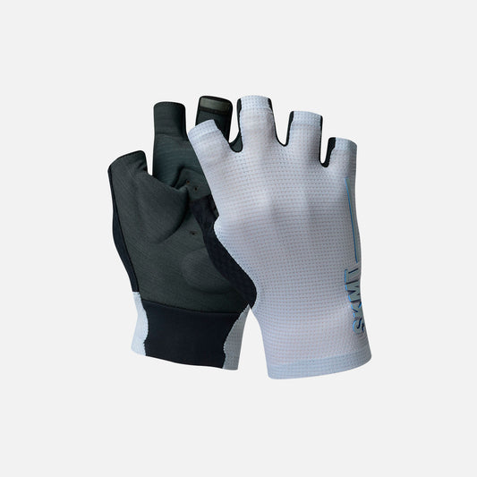 Cycling Half Finger Gloves Minima Light Blue